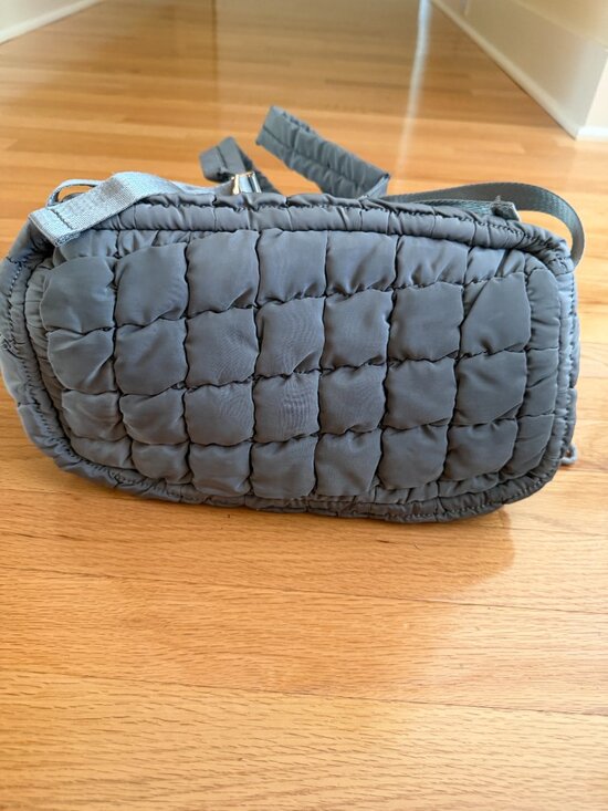Urban Expressions Gray Quilted Backpack main image 16